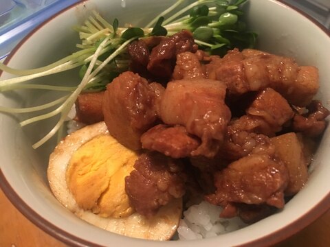 豚バラで簡単！魯肉飯